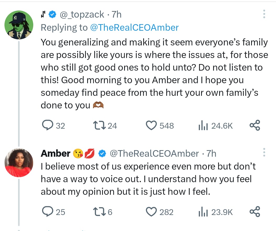 Whatever you are doing in life please don?t consider family first because mine almost rendered me useless- Nigerian lady speaks from her personal experience